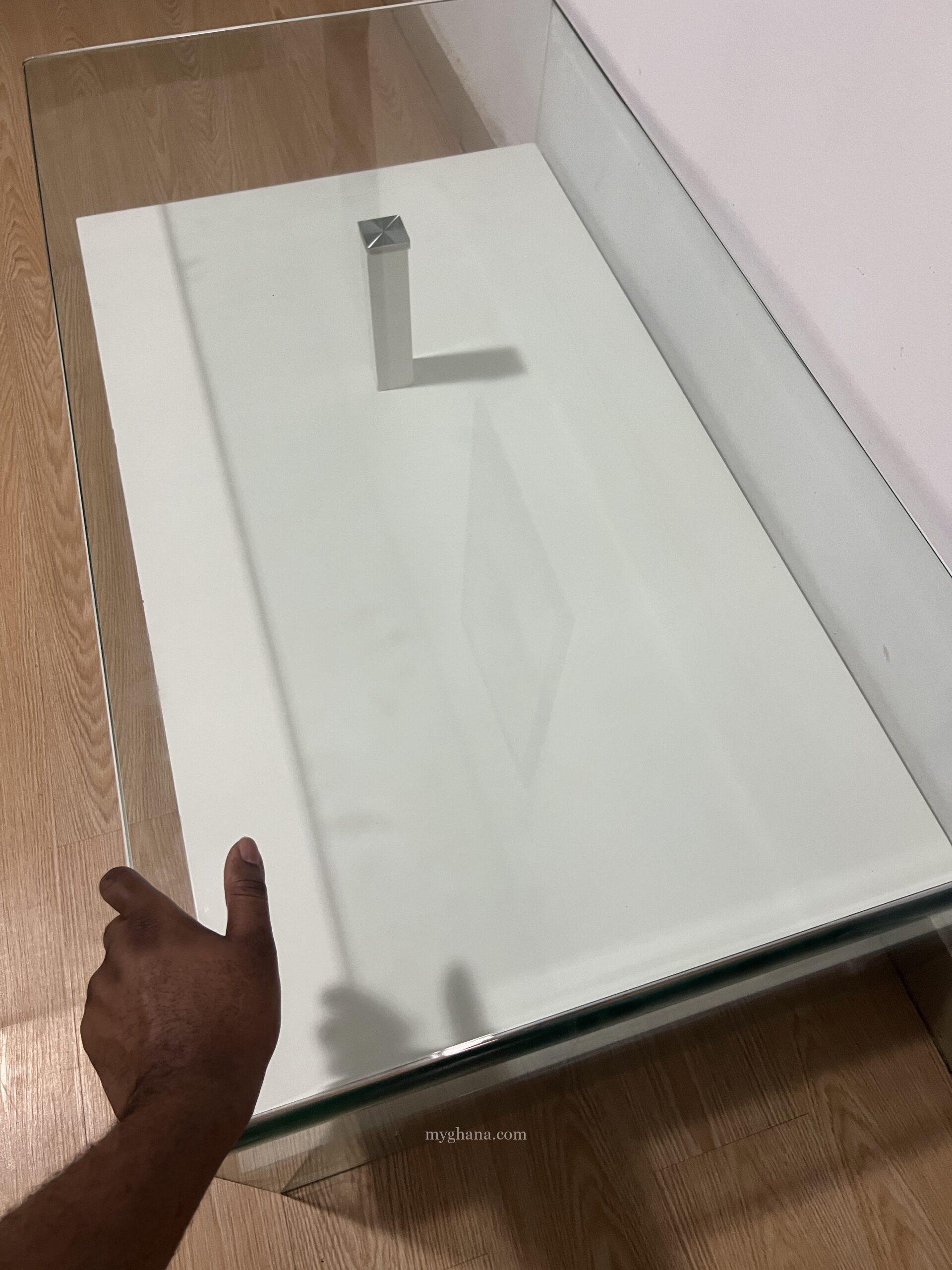 Massive Glass center table