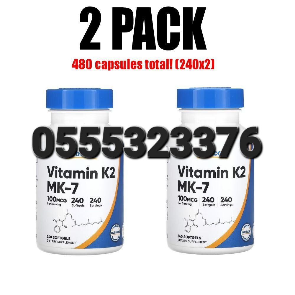 Nutricost Vitamin K2 (MK-7) 100 mcg