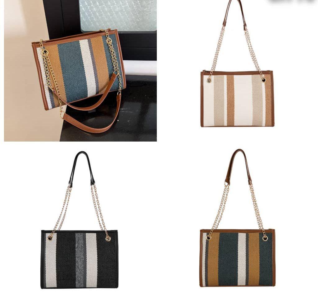 Canvas shoulder bags