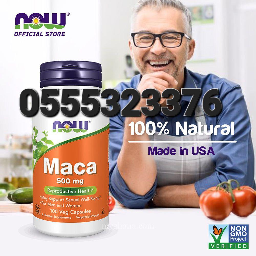 Now Maca 100Capsules 500 mg