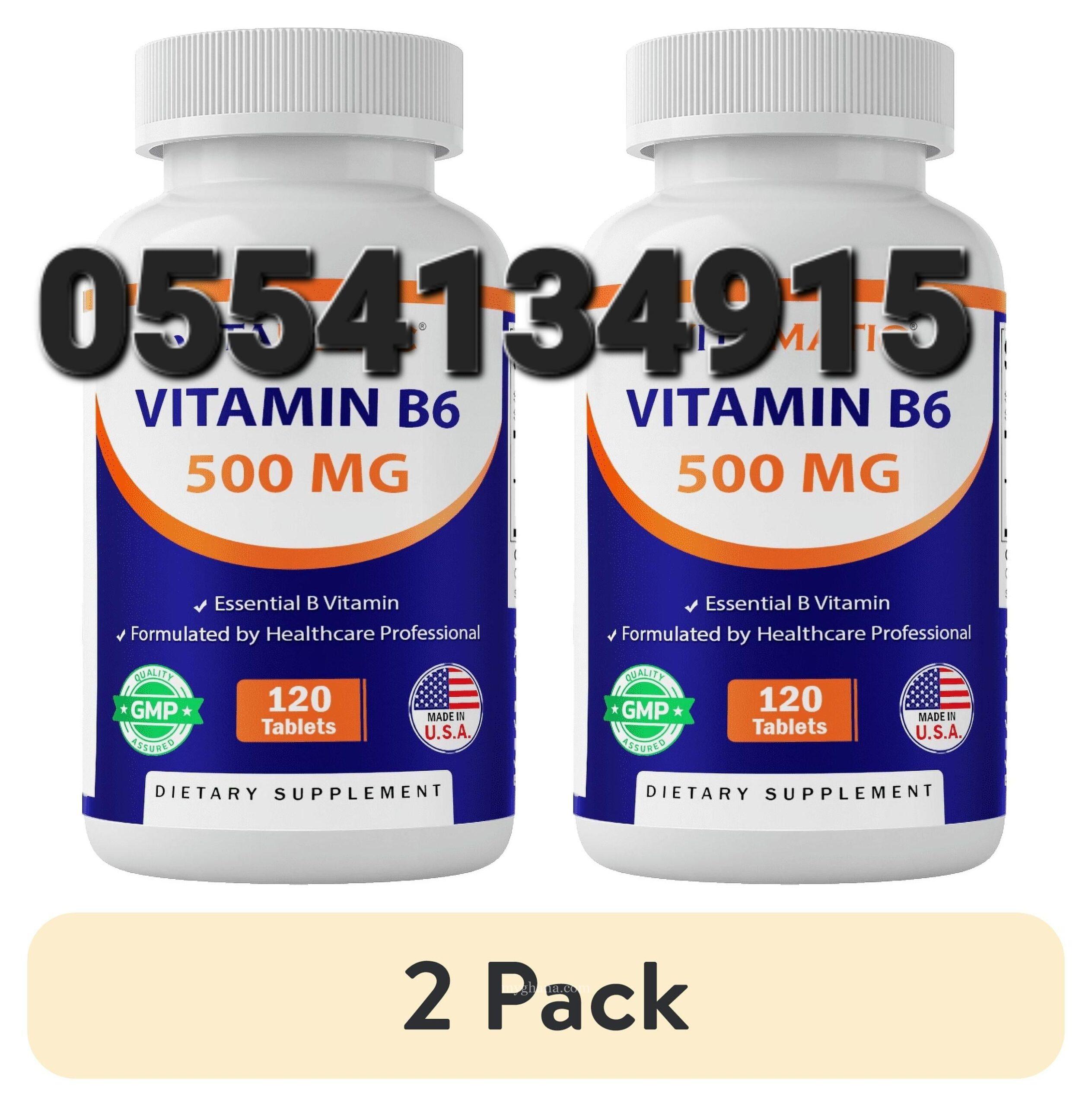 Vitamatic Vitamin B6 (Pyridoxine HCI) 500mg