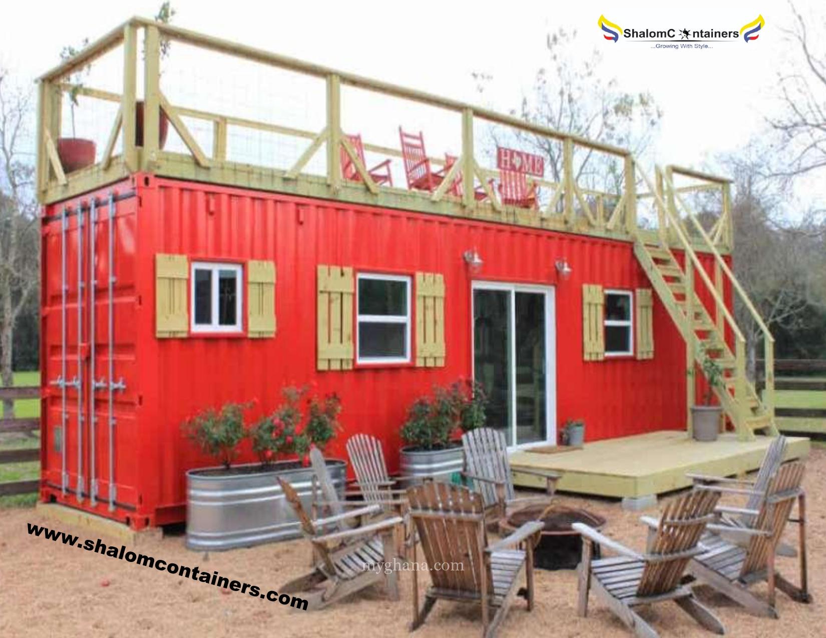 Shalom containers Houses and Accommodations Construction