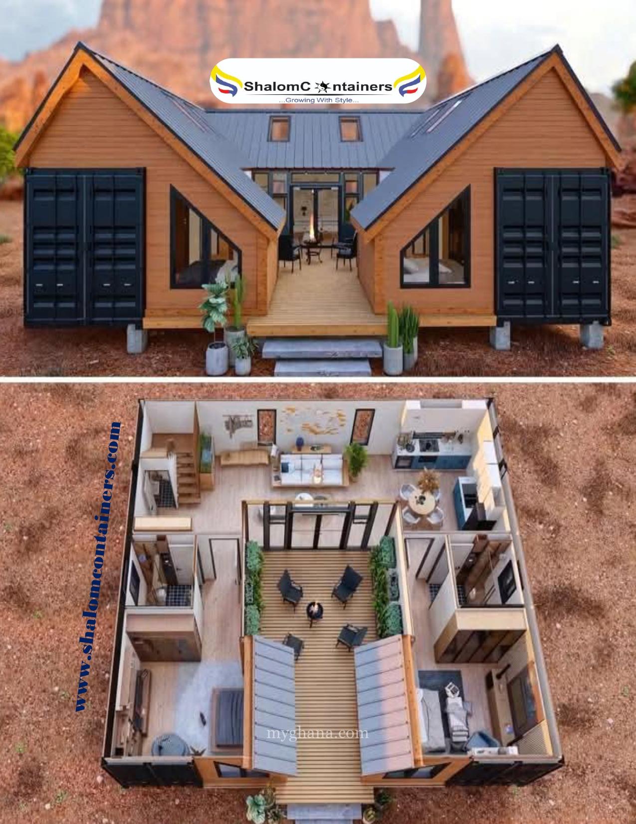 Shalom containers Houses and Accommodations Construction