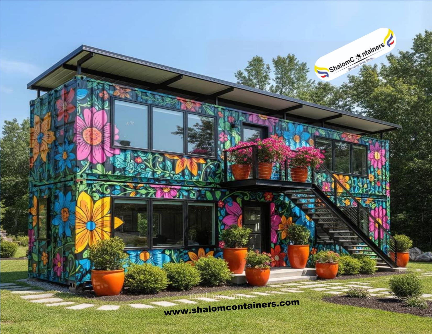Shalom containers Houses and Accommodations Construction