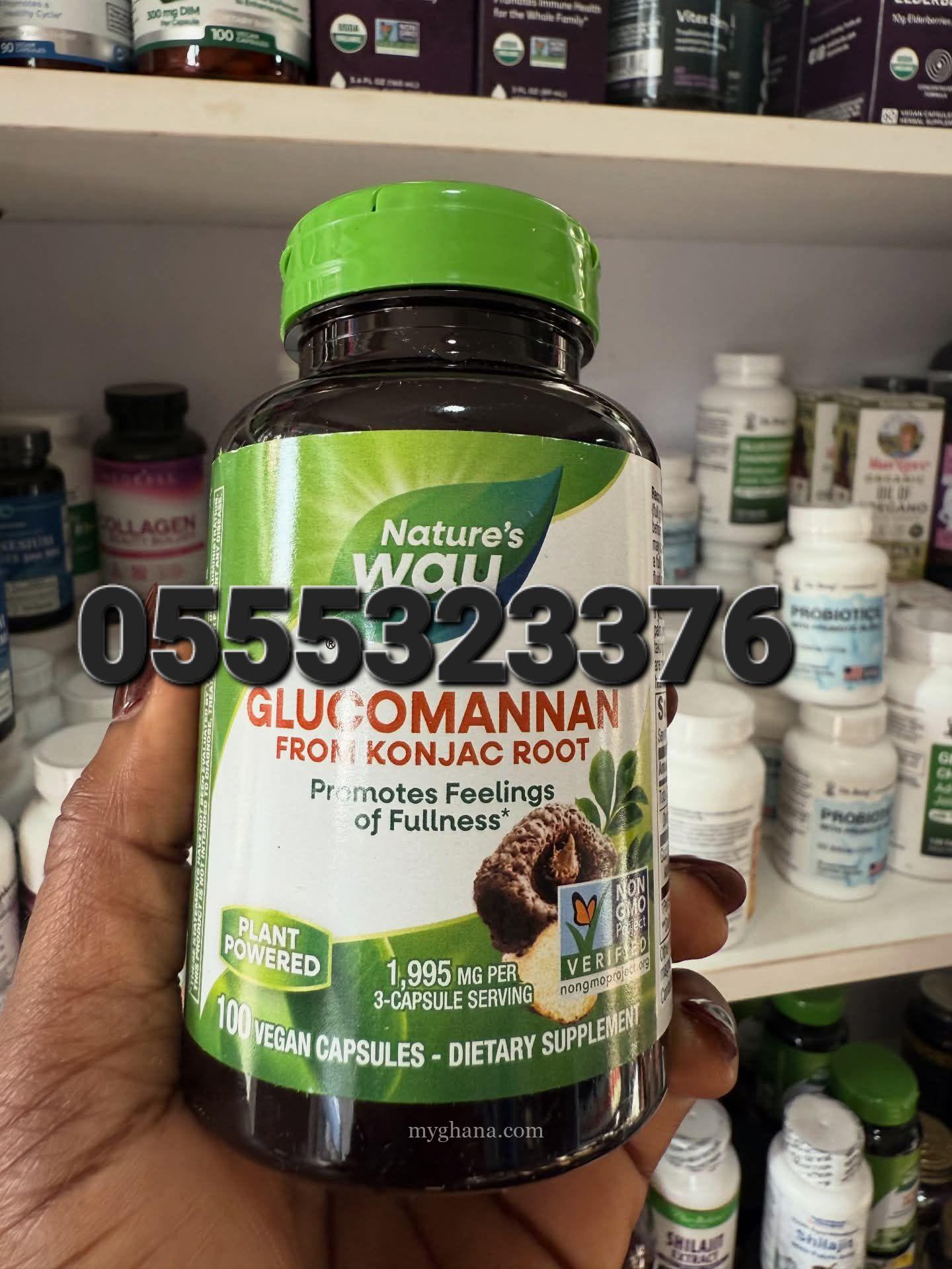 Nature’s Way Herbal Glucomannan from Konjac Root