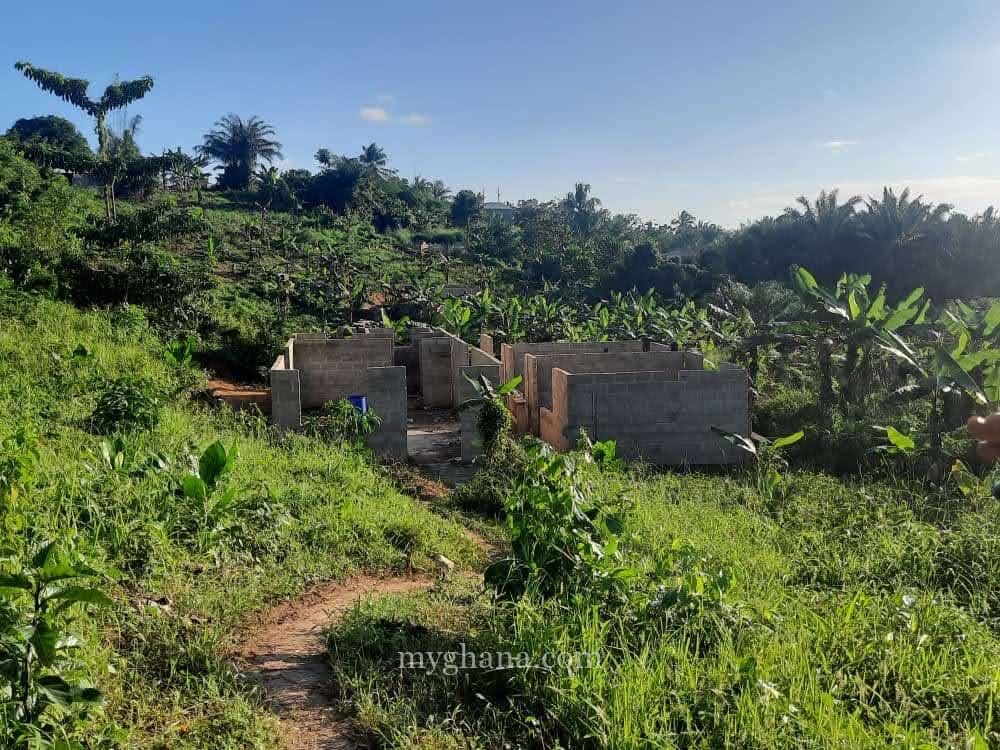 3 bedroom uncompleted