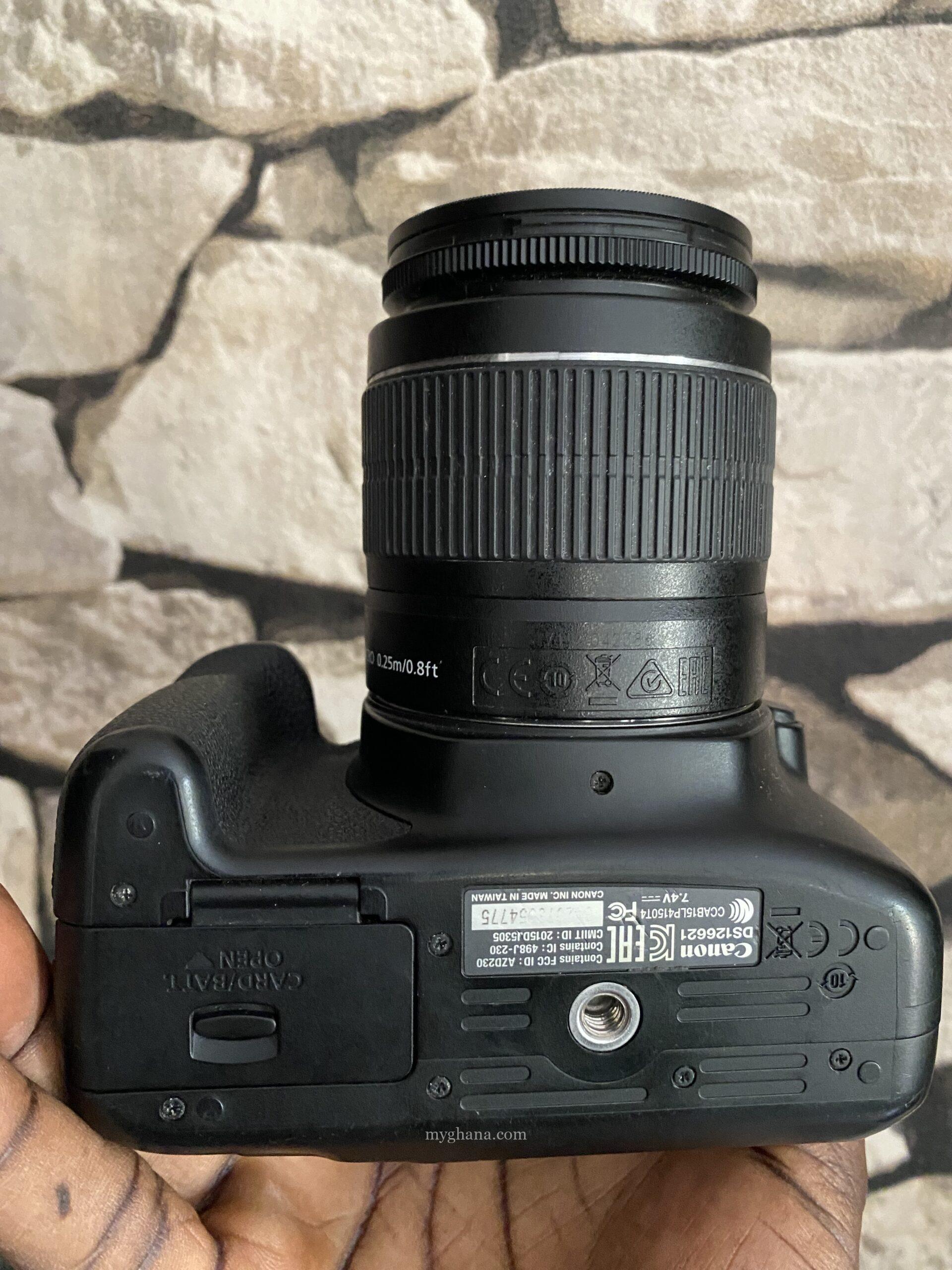 Canon Rebel T6 camera