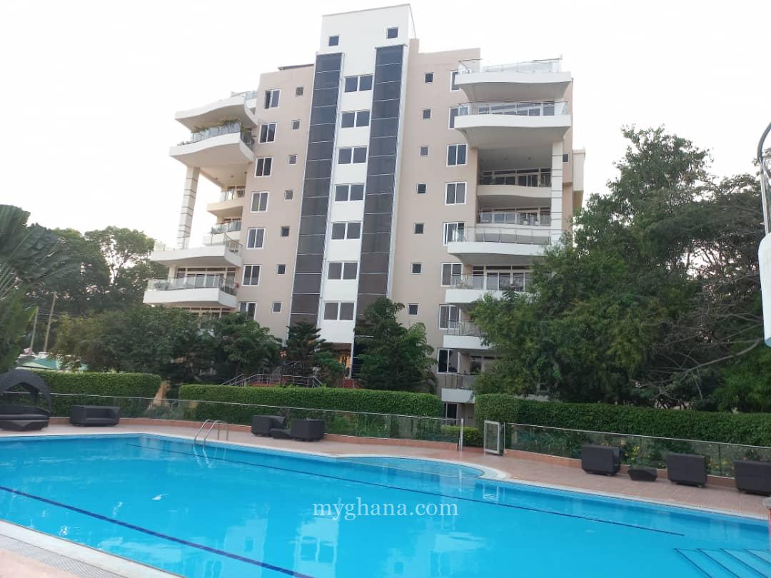 Furnished 4 bedroom apartment to let at Cantonments, Accra