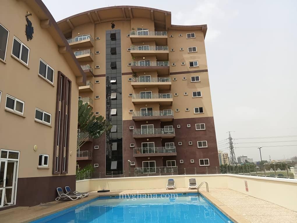 Two bedroom Furnished apartment to let at Airport, Polo View, Accra