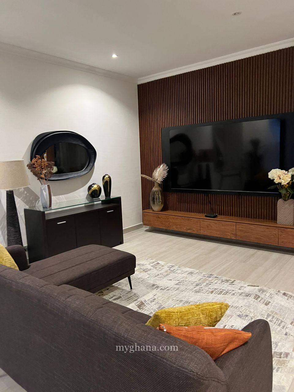 Fully furnished two bedroom apartment to let at Airport West, Accra