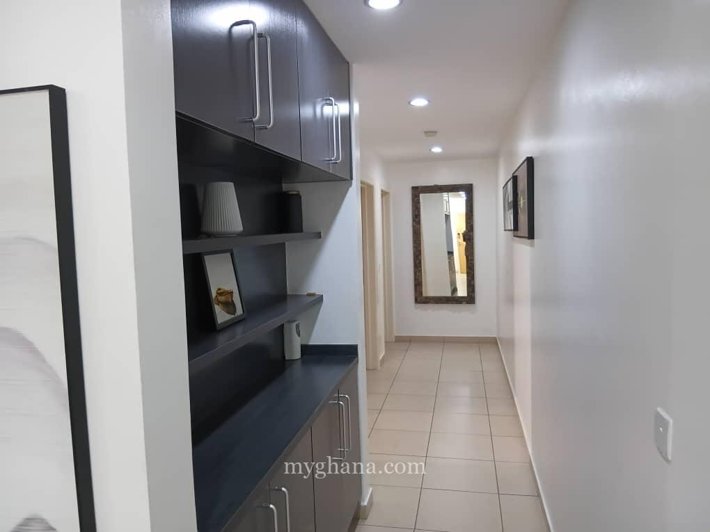 Two bedroom Furnished apartment to let at Airport, Polo View, Accra