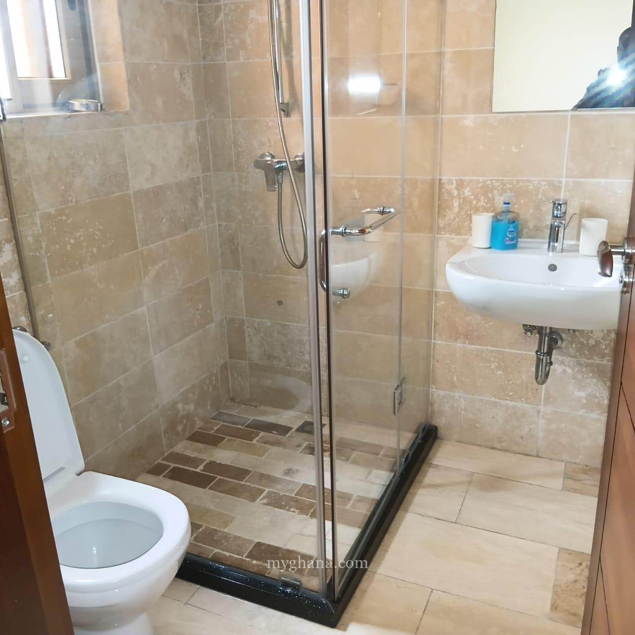 Furnished 3 bedroom townhouse to let at Airport Residential Area, Accra