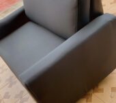 Black Leather 2 in 1 Loveseat Available For A Cool Price