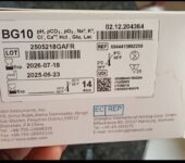 EDAN ABG Test Cartridge