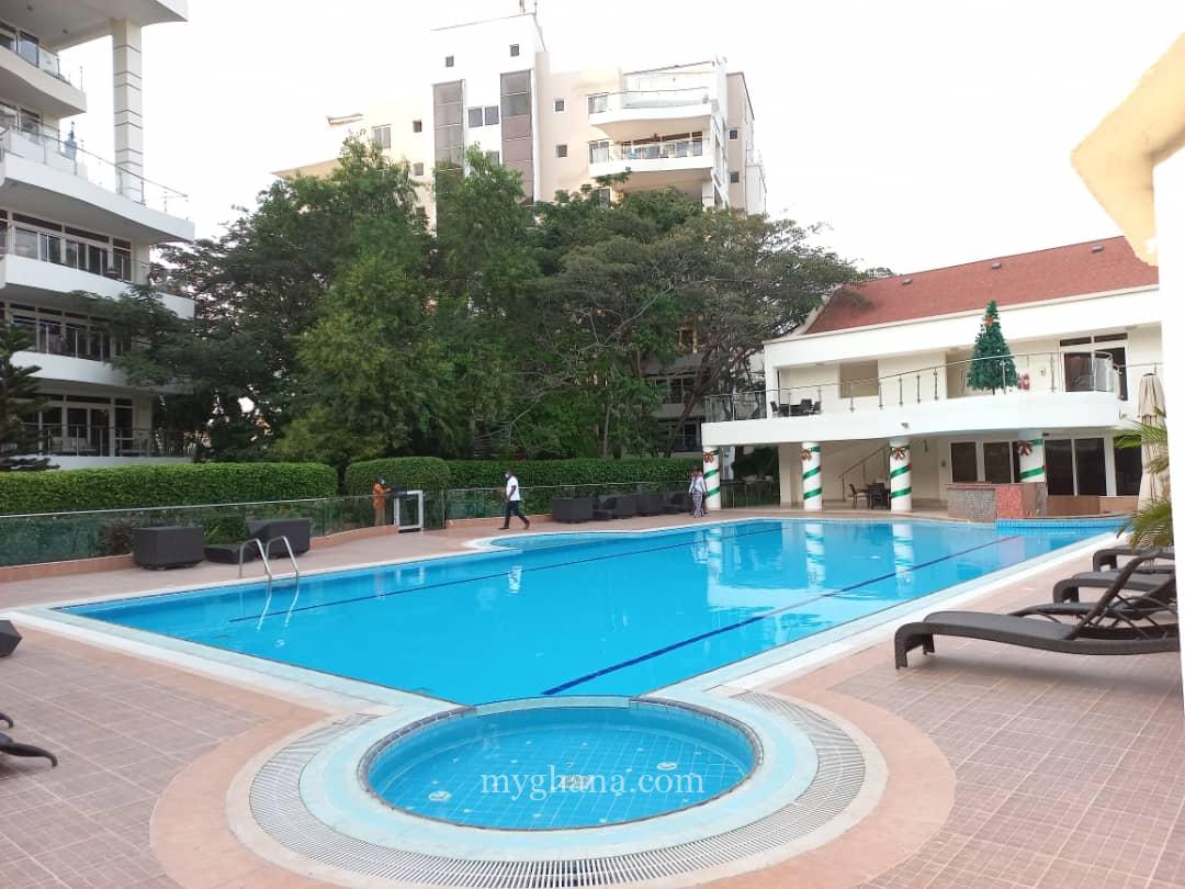Furnished 4 bedroom apartment to let at Cantonments, Accra