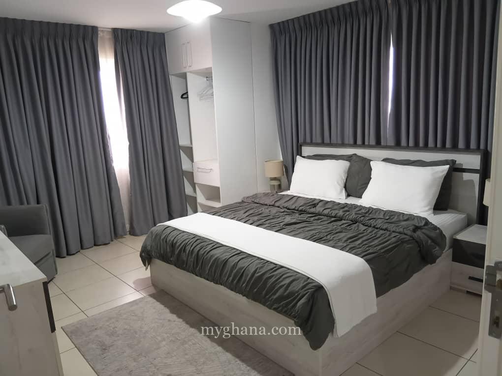 Two bedroom Furnished apartment to let at Airport, Polo View, Accra