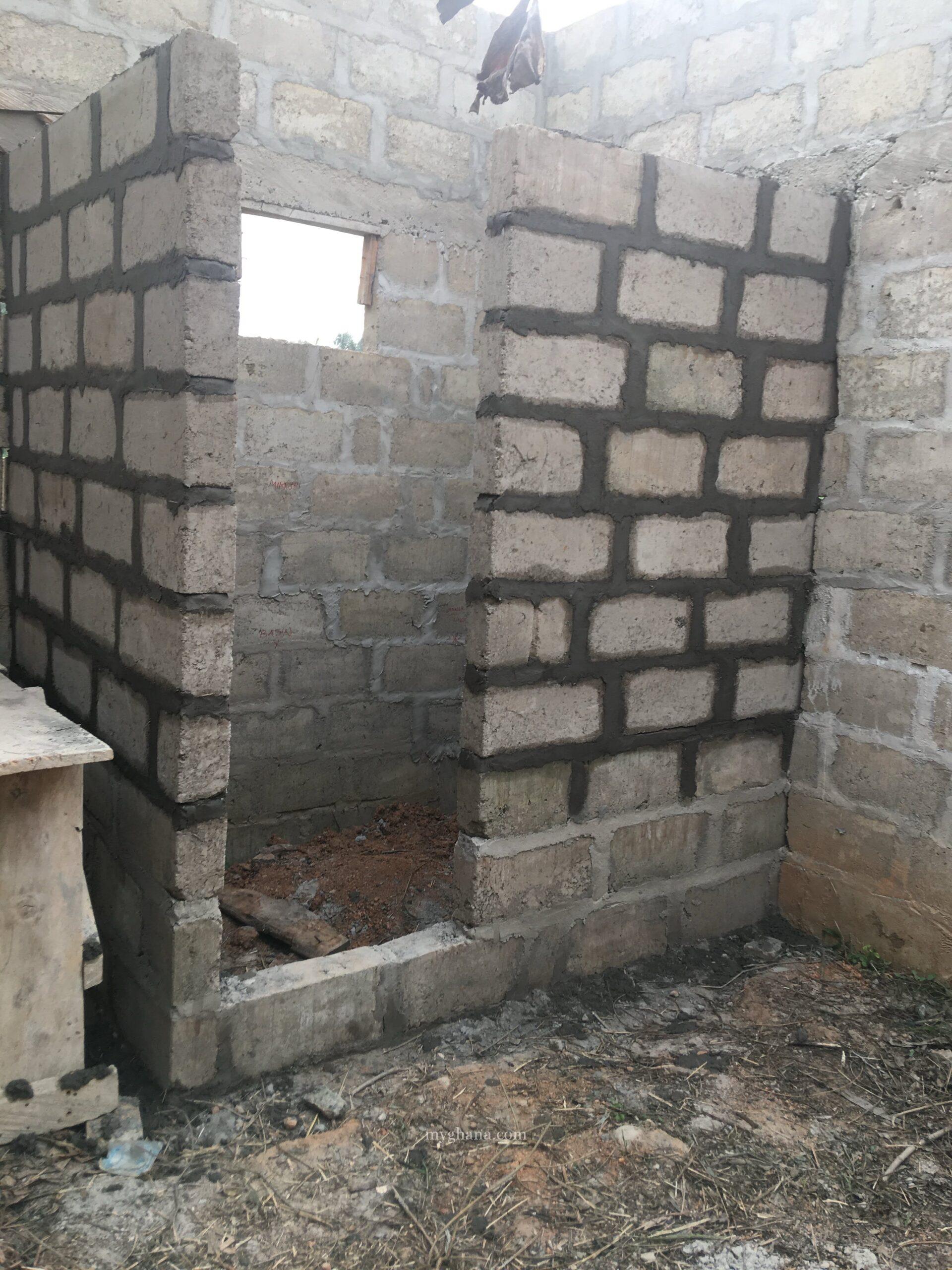 3 bedroom uncompleted
