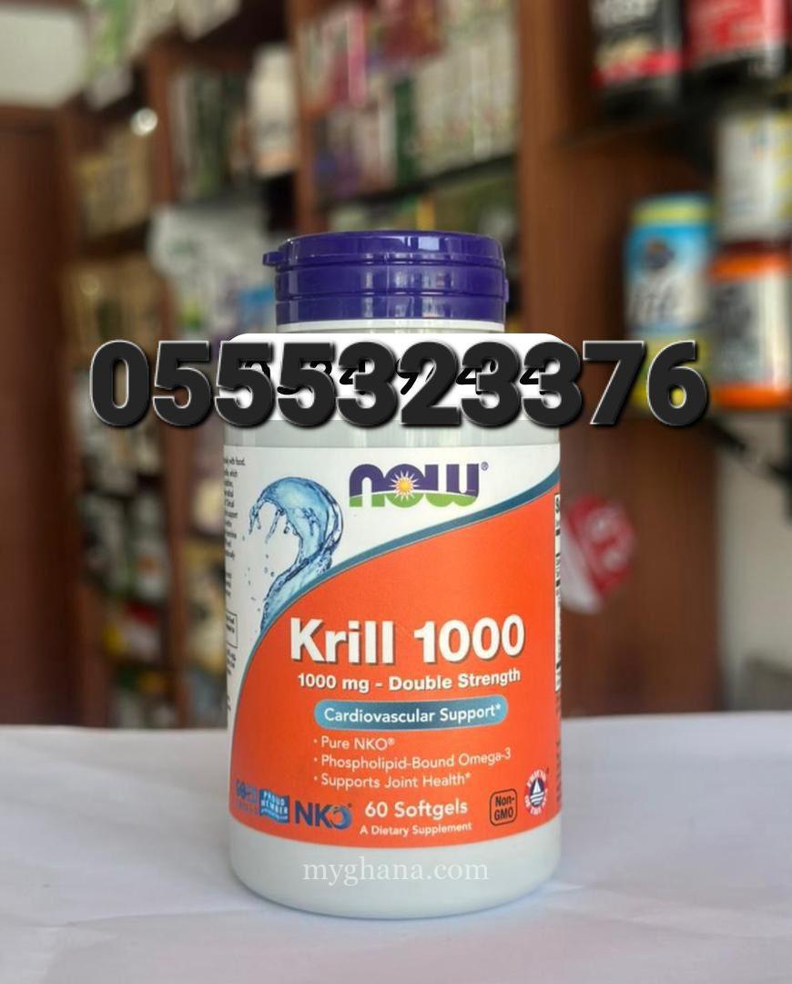 Now Krill Oil 60 Softgels 500 mg