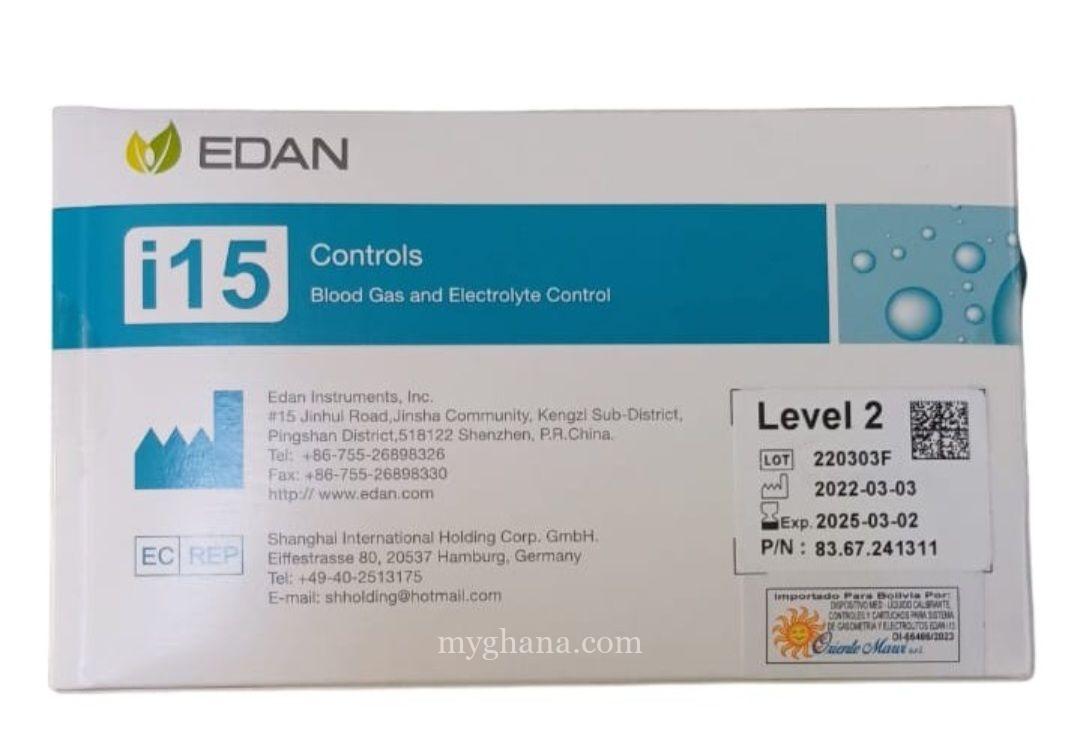 EDAN I15 Control Levels