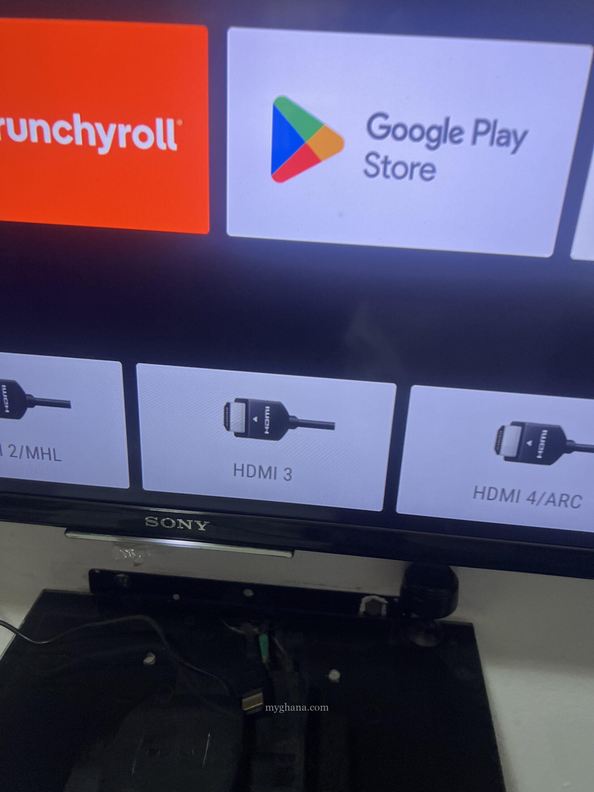 Sony TV smart 50″ inch 4K UHD