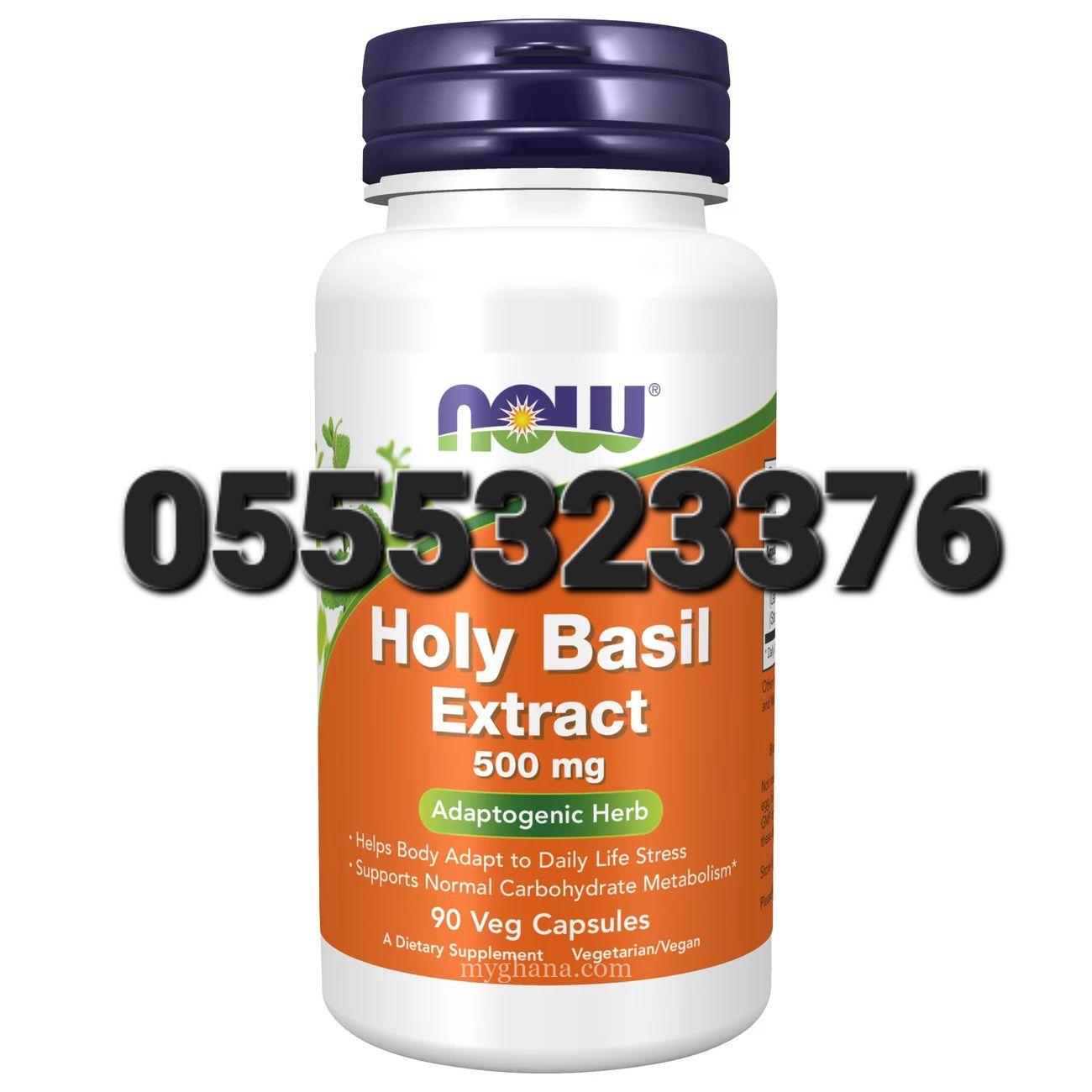 Now Holy Basil Extract 500 mg