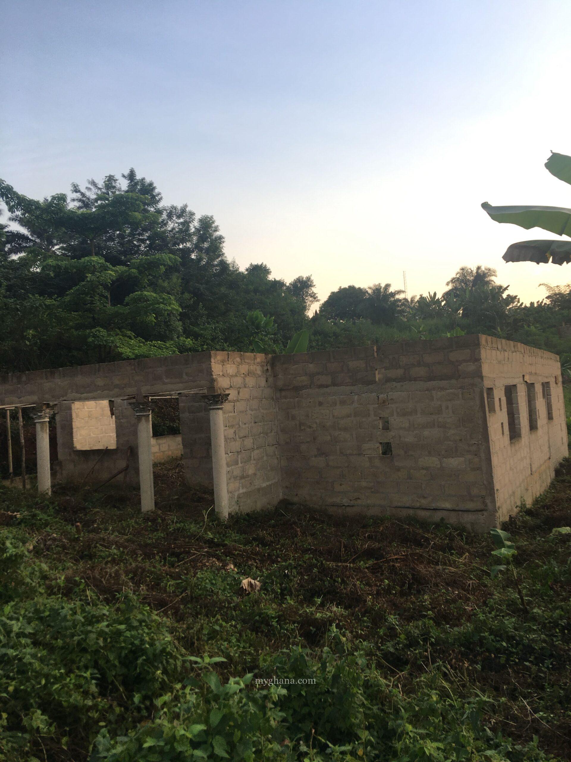 3 bedroom uncompleted