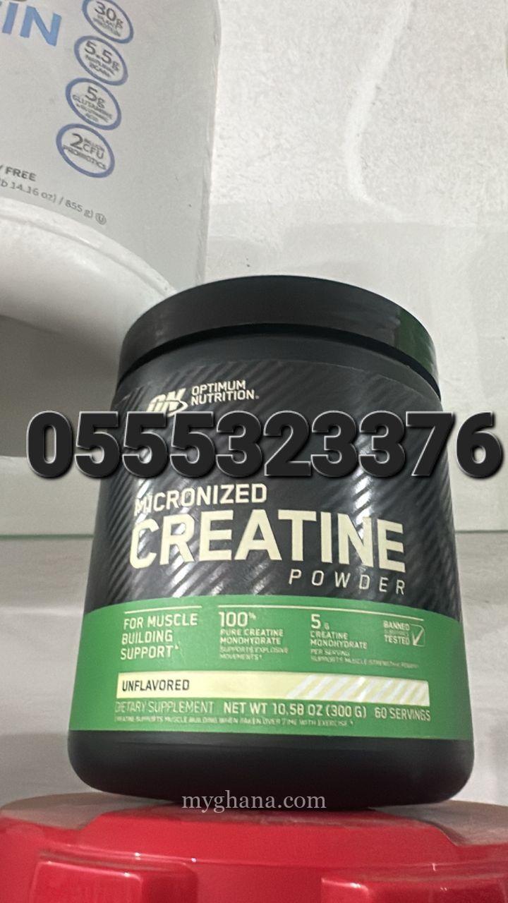 Optimum Nutrition Micronized Creatine Monohydrate Powder Unflavored