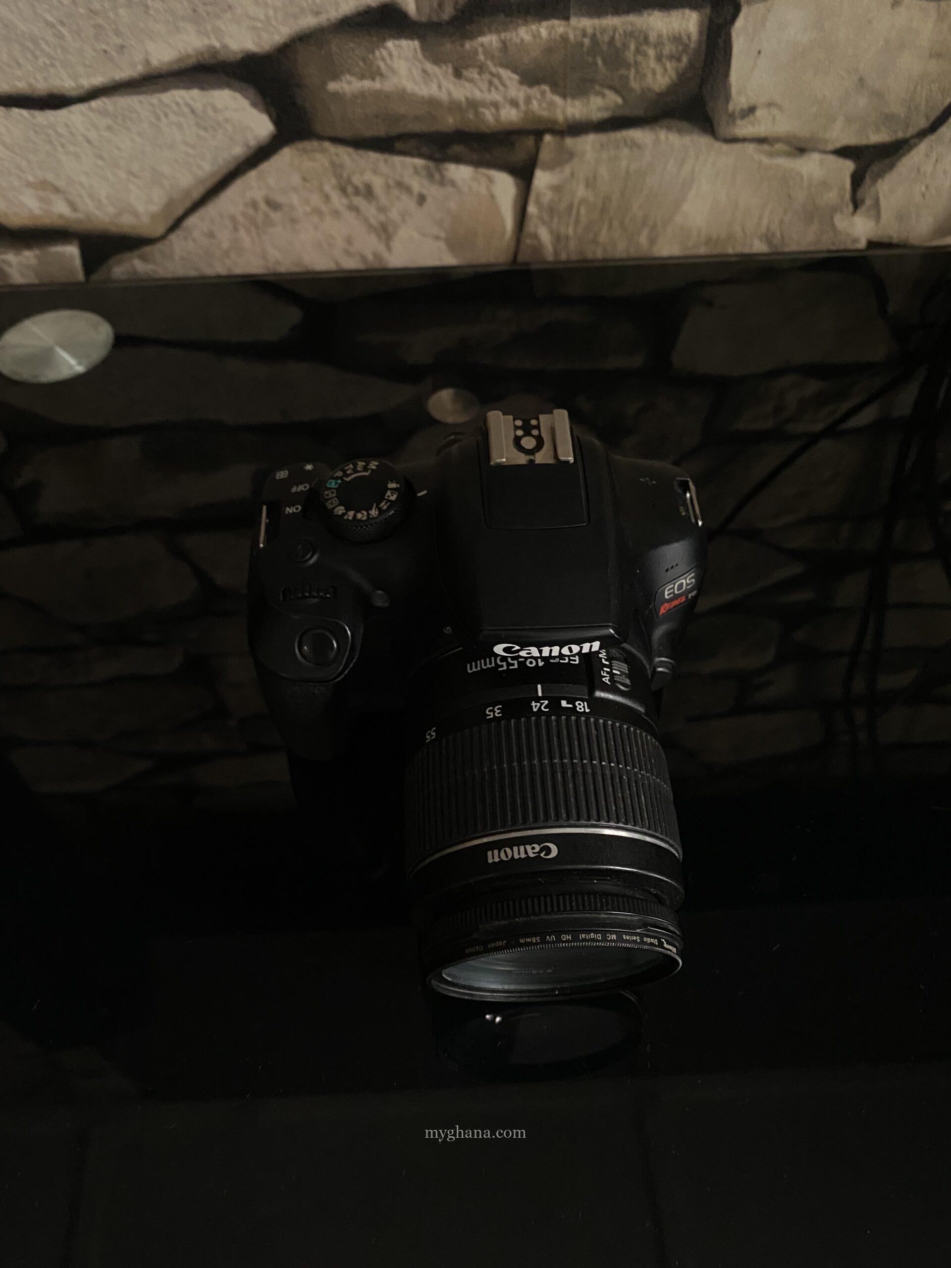 Canon Rebel T6 camera