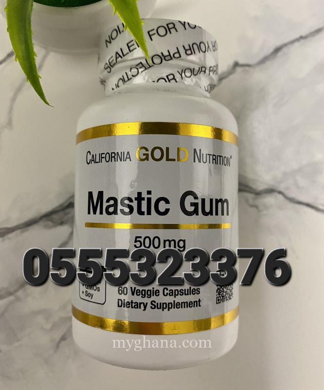 California Gold Nutrition Mastic Gum 500 mg