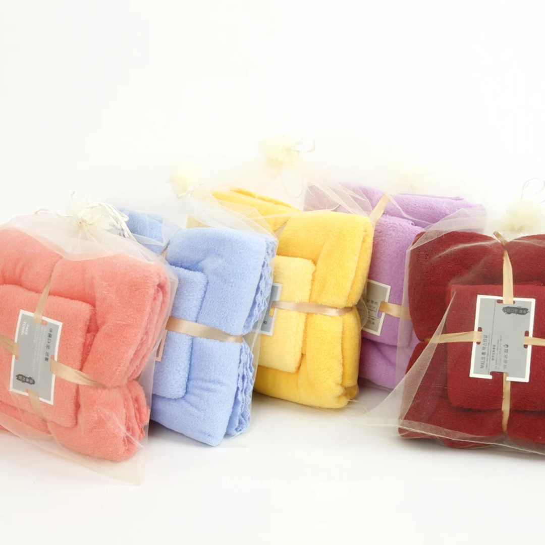 Bath Towel 2in1 Sets
