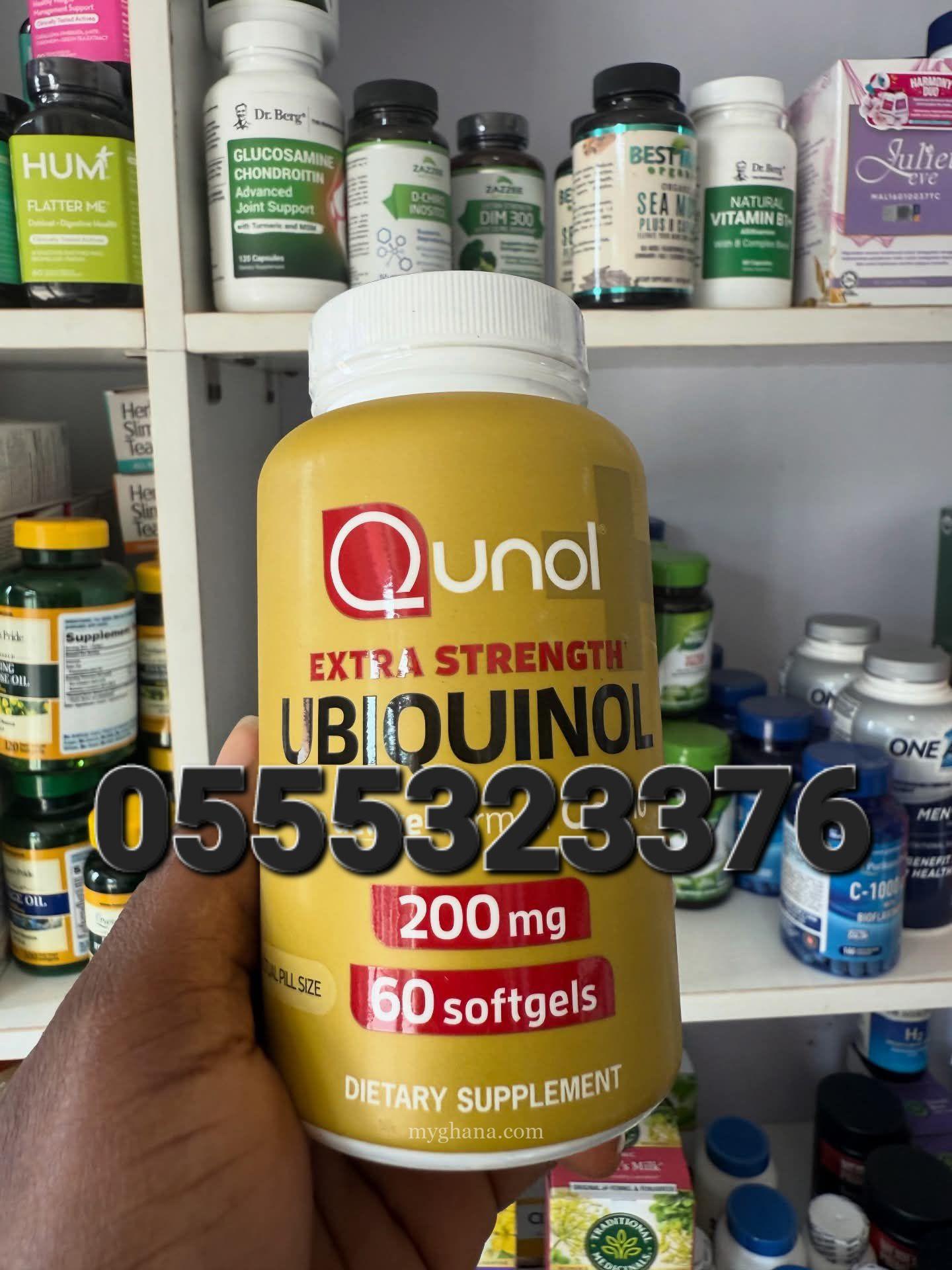 Qunol Extra Strength Ubiquinol 200mg