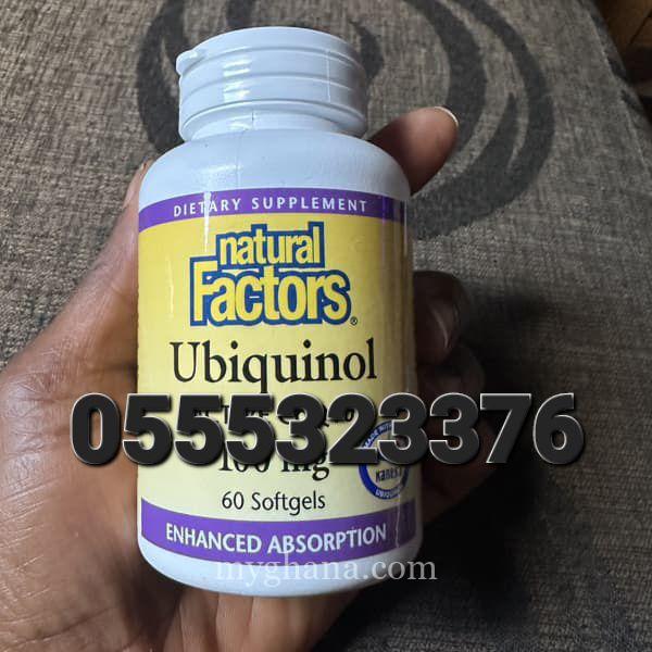 Natural Factors Ubiquinol 100 mg Coq10