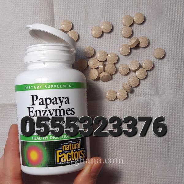 Natural Factors Papaya Enzymes