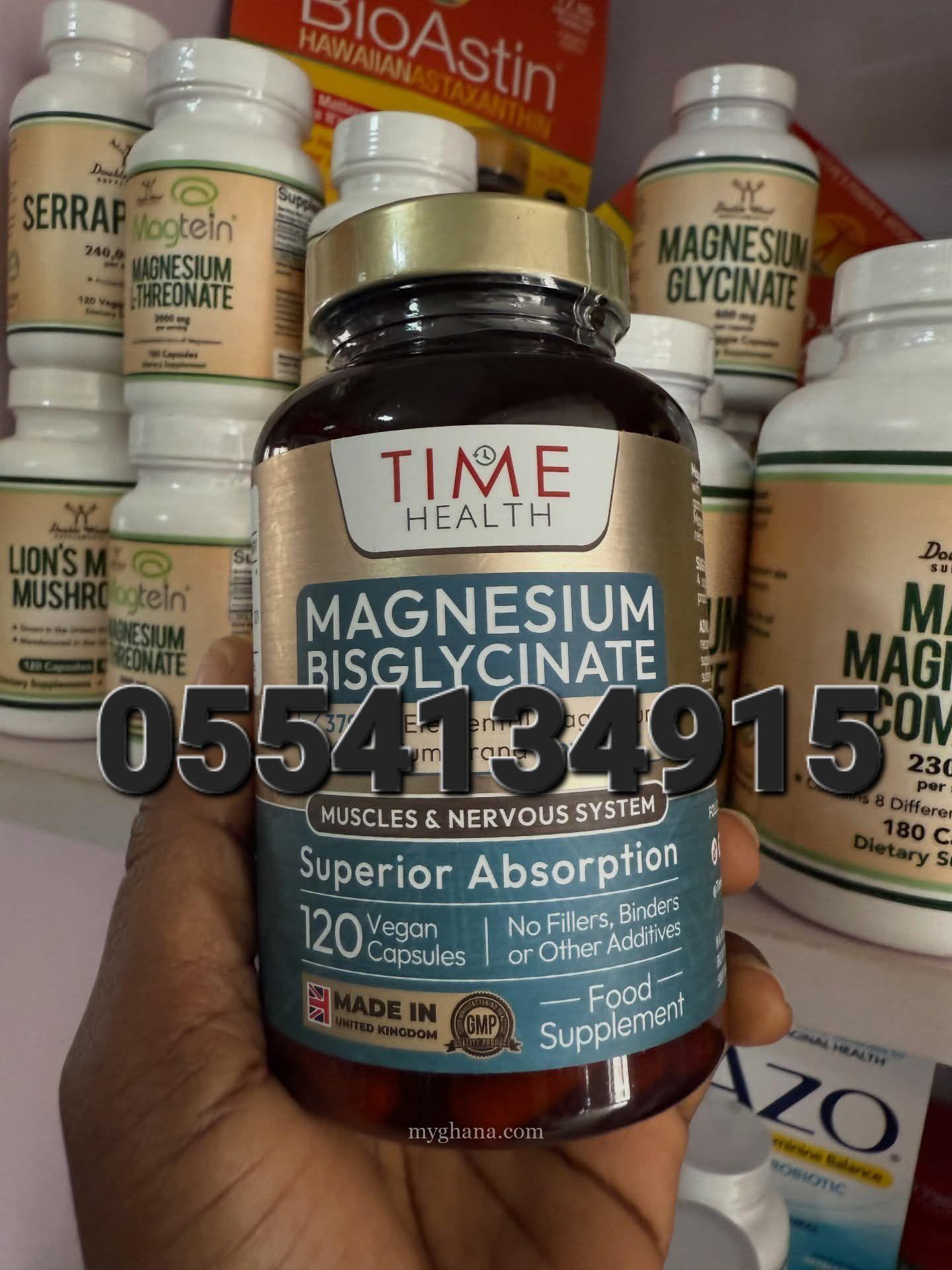 Time Health Magnesium Bisglycinate