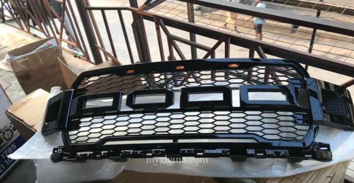 Ford F-150 (2017-2020) Front Top Grill – Raptor Style or Genuine Chrome