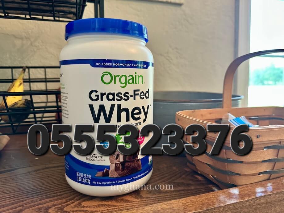 Orgain Grass Fed Whey Protein Powder