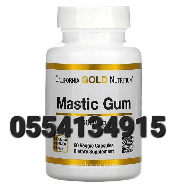 California Gold Nutrition Mastic Gum 500 mg