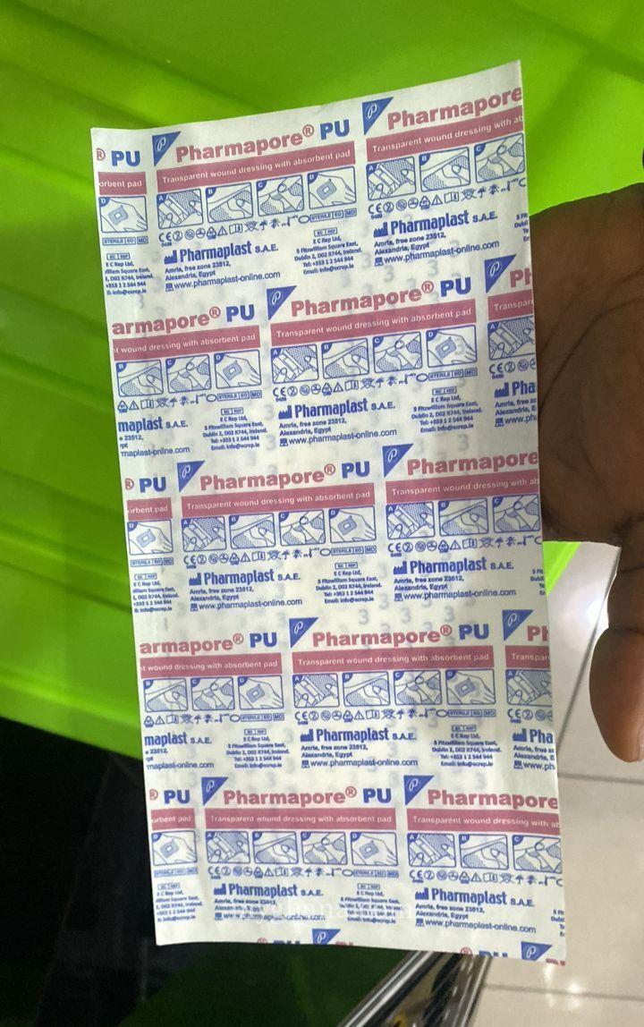 Transparent Wound Dressing Pad