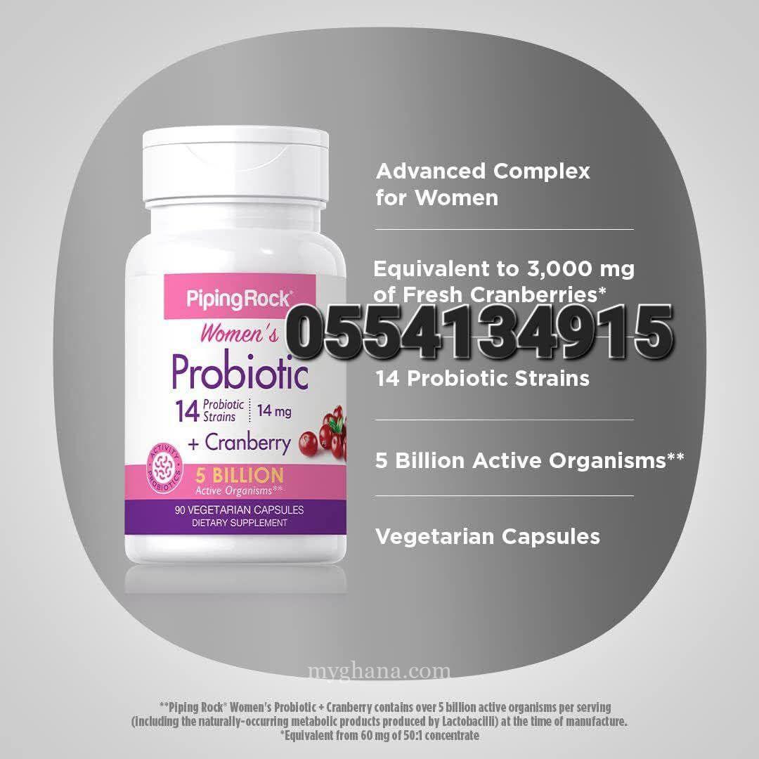 Piping Rock Probiotic with Cranberry for Women