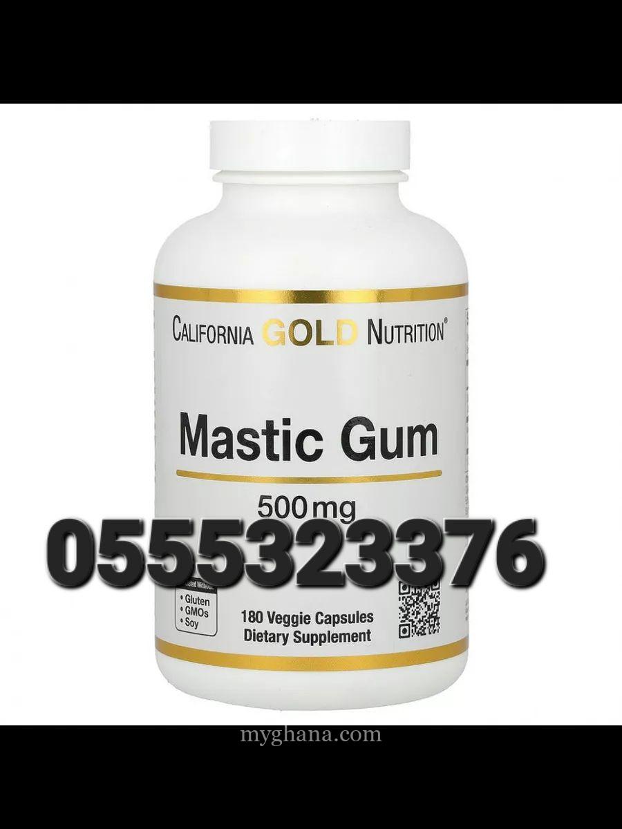 California Gold Nutrition Mastic Gum 500 mg