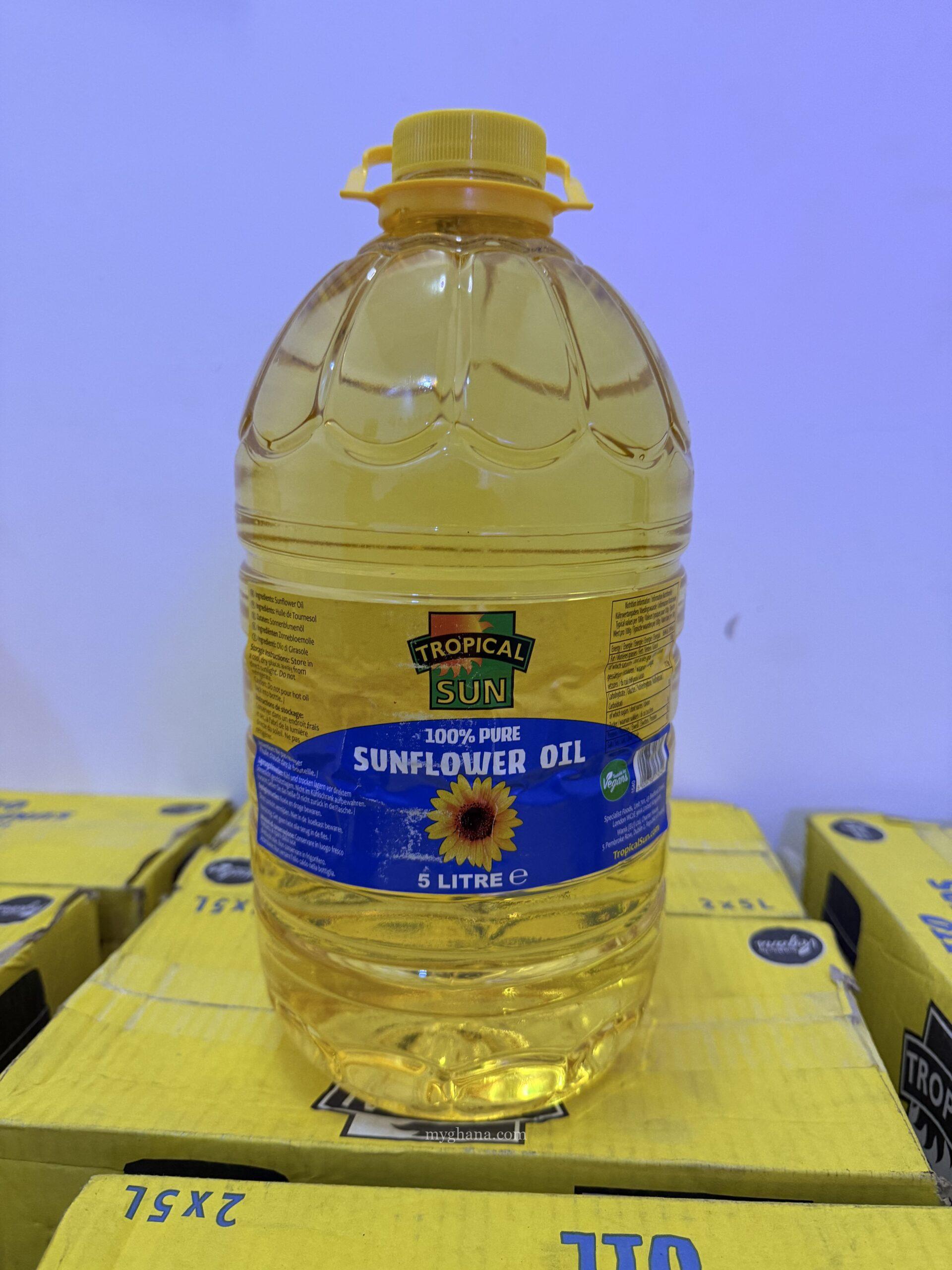 Tropical Sunflower oil- 5lts