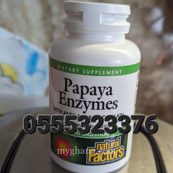 Natural Factors Papaya Enzymes