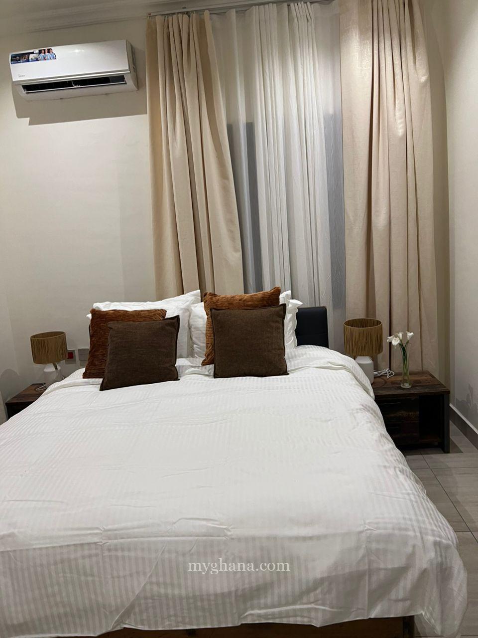 Fully furnished two bedroom apartment to let at Airport West, Accra
