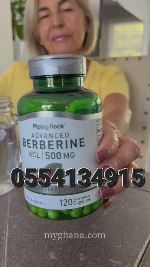 Piping Rock Berberine HCL Capsules 500mg