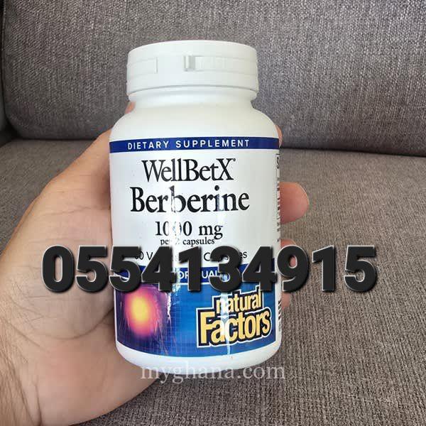 Natural Factors WellBetX Berberine Ghana
