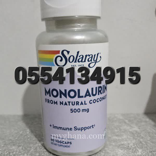 SOLARAY Monolaurin 500mg