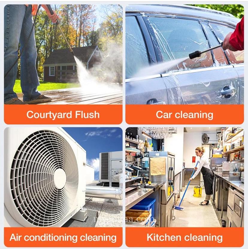 High Pressure Car Wash Spray Gun / Cleaning Gun
