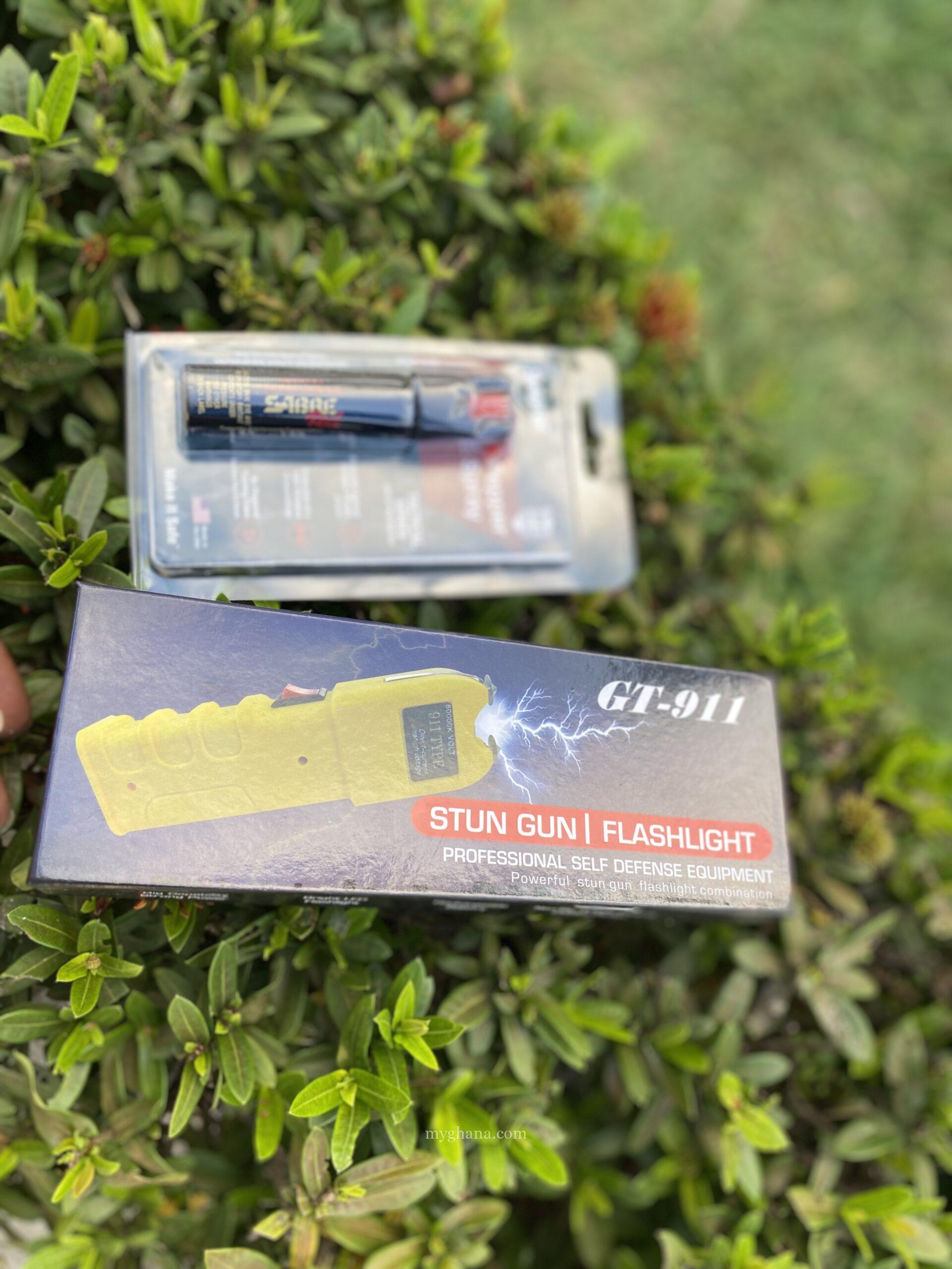 High power Self defense shocker / Stun device/ pepper spray