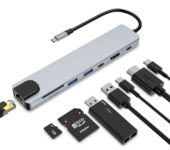 Type-C to HDTV 8 in 1