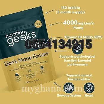 Nutrition Geeks Lions Mane focus+